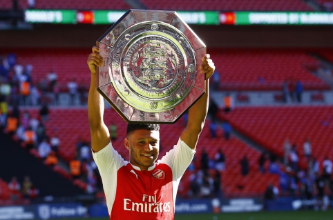 "Community Shield" mače - "Arsenal" triumfas