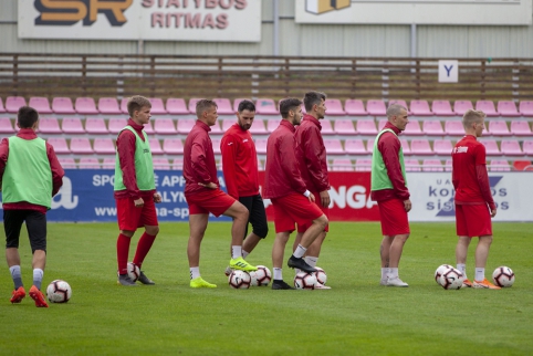 "Sūduvos" - "Crvena Zvezda" mūšio belaukiant