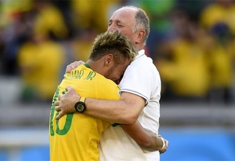 L.Scolari: "We have 4-5 days to get Neymar back on his feet"