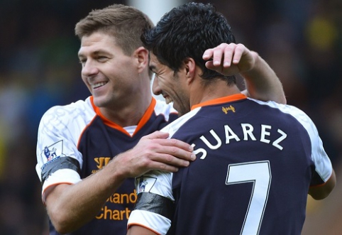 S. Gerrard: L. Suarez showed no mercy to any opponent during training