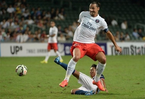 Friendly match: PSG had fun in the game against "Kitchee" (VIDEO)