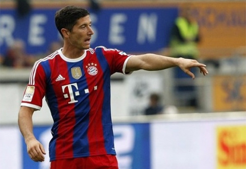 "Bayern" team's R.Lewandowski debuted with a goal (VIDEO)