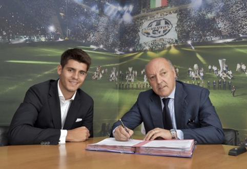 Official: A.Morata is moving to "Juventus" for 20 million euros