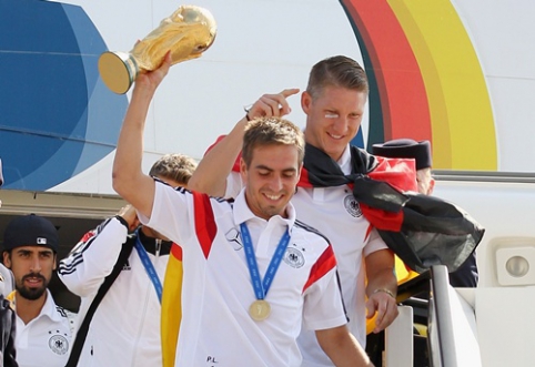 World champion P. Lahm ends his career in the German national team