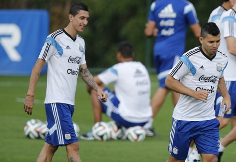 A.Di Maria will not be able to play, while S.Aguero will play in the semi-finals against the Dutch.