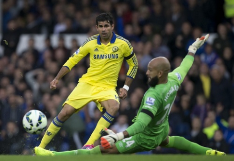 In a duel of nine goals, "Chelsea" crushed "Everton" footballers (VIDEO)