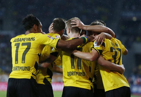 "Borussia" claimed their first victory in the Bundesliga championship