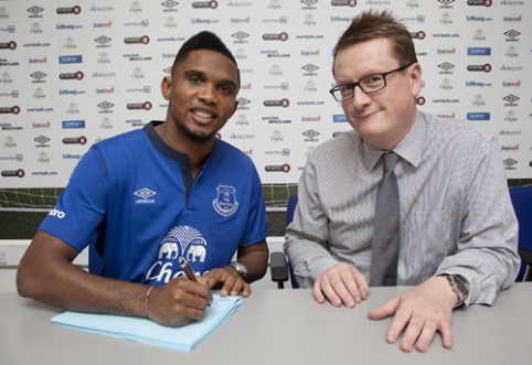 Official: S. Eto'o will play for Everton team