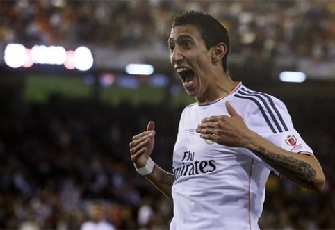 Arriving in England, A. Di Maria will earn 1.3 million litas in a week