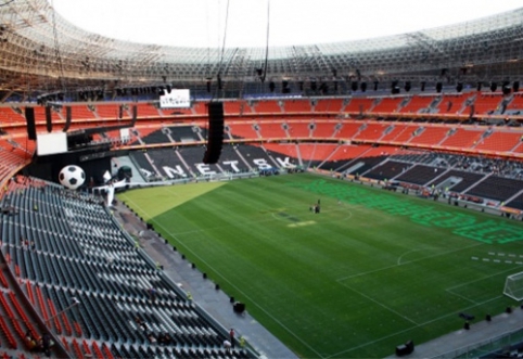 Explosions damage "Shakhtar" Stadium