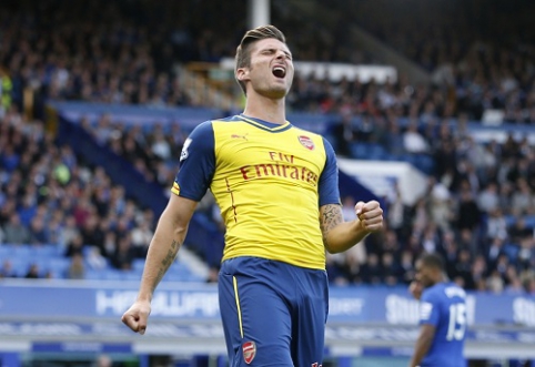 "Arsenal" erased a two-goal deficit and snatched a draw against "Everton" (VIDEO)