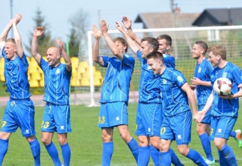 A. Bagočiaus' goal extended "Kruoja's" winning streak (VIDEO)