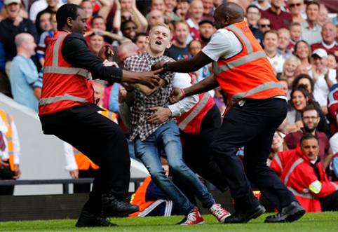 "Premier" league - masterful penalty kick of the invader on the field (VIDEO)