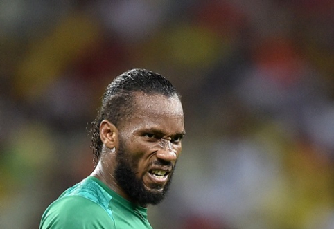 The icon of D. Drogba leaves the team of the Ivory Coast