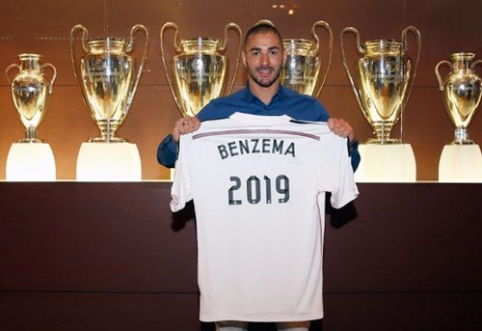 K.Benzema extended contract with Madrid's "Real"