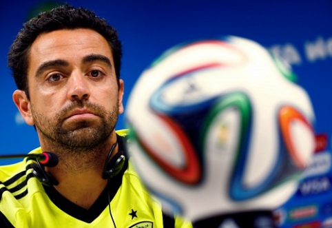 Xavi ends his career with the Spanish national team