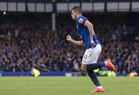 K. Mirallas: "Everton" can beat "Liverpool"