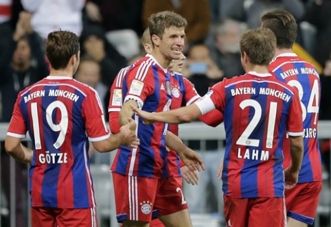 "Bayern" crushed "Paderborn" and rose to the first place in the German championship (VIDEO)