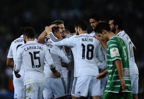 Real Madrid Club had no trouble with "Cornella" team in the King's Cup