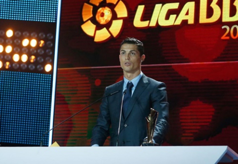 C.Ronaldo - the best player of the previous season "Primera" (VIDEO)