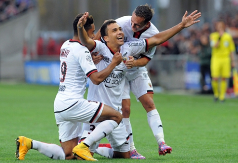 "Ligue 1" - five goals from Carlos Eduardo and the end of "Marseille" series.