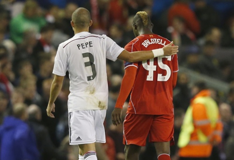 M. Balotelli's action angered the "Liverpool" coach