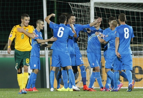 EURO 2016 qualifiers - the first Lithuanian defeat