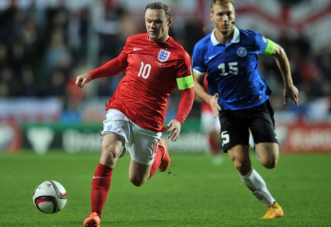 England struggled against the Estonian national team (VIDEO)