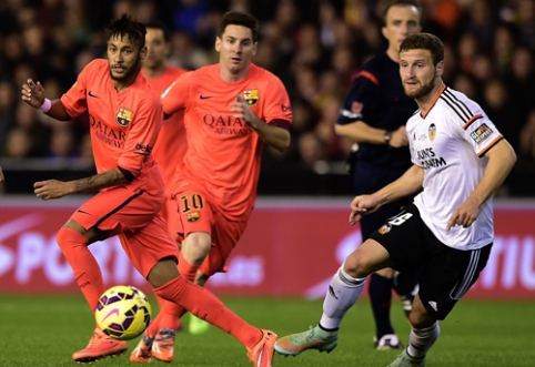 "Barcelona" secured a dramatic victory in Valencia, "Atletico" had no trouble (VIDEO)