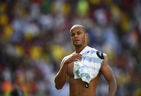 V. Kompany will miss the duel with Wales