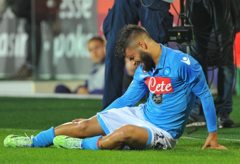 "Napoli" star L.Insigne suffered a serious road injury