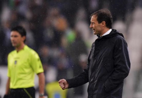 M. Allegri: players work hard in training for a reason