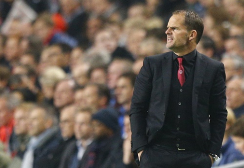 "Ajax" coach F. de Boer: I don't think we deserved to lose