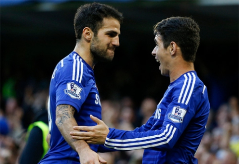 Oscar: C.Fabregas lifted "Chelsea" to another level