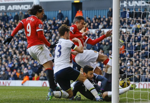 "Tottenham" and "Man Utd" footballers' clash ended goalless (VIDEO)