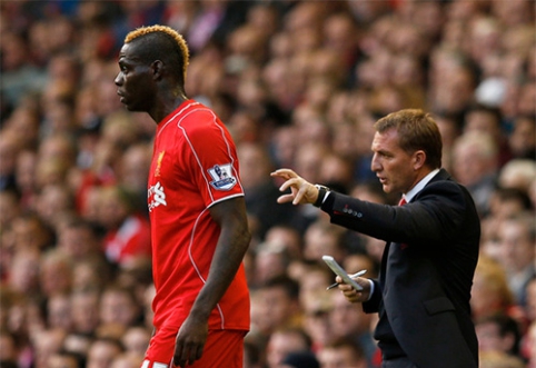 B. Rodgers promises to "nail down" M. Balotelli to the bench