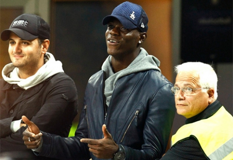 M.Balotelli exchanged a conversation with J.Mourinho for "Formula 1" race (VIDEO)