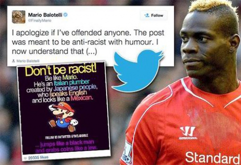 M.Balotelli released a scandalous post on "Instagram"