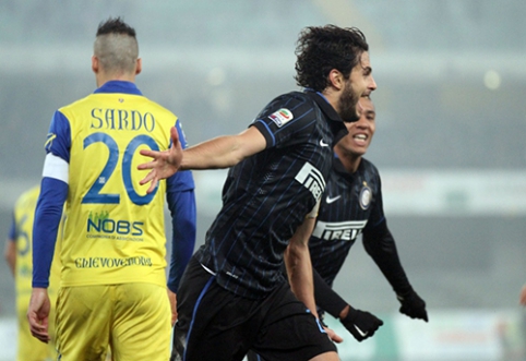 "Inter" confidently defeated "Chievo"