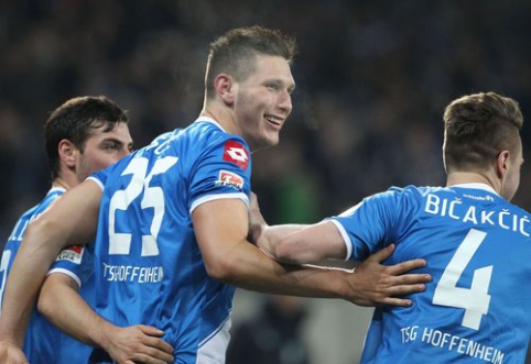 "Bundesliga": "Hoffenheim" defeated "Eintracht" after a fierce battle (VIDEO)