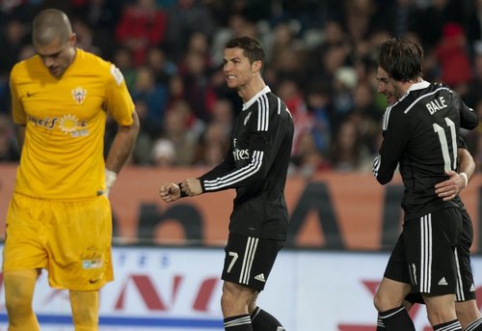 The Real Madrid club had trouble in Almeria (VIDEO)