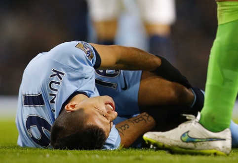 "Man City" crucial Champions League match likely to be without S. Aguero