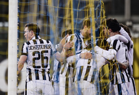 "Juventus" club - Italian Cup semi-final (VIDEO)