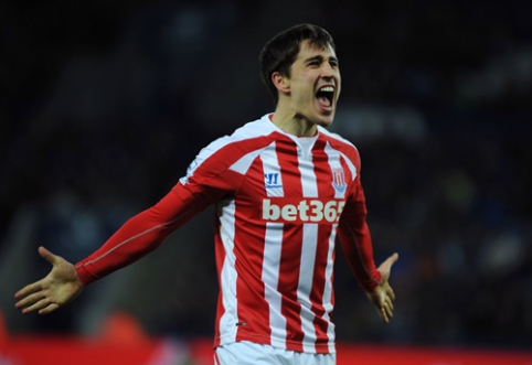 The season is over for "Stoke City" forward B. Krkić