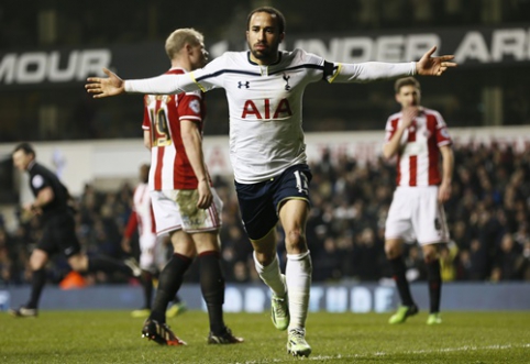 "Tottenham" secured a narrow victory in the "Capital One Cup" semi-final (VIDEO)