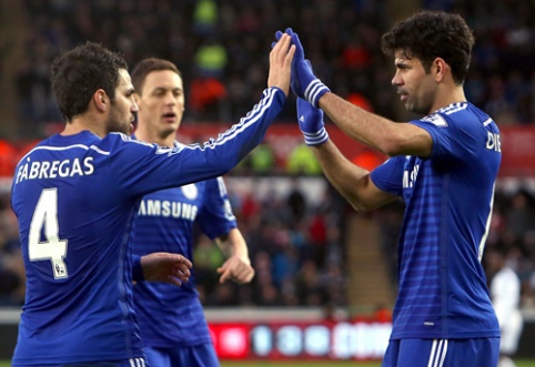 "Chelsea" humiliates "Swansea", "Man Utd" and "Liverpool" clubs had a tough time