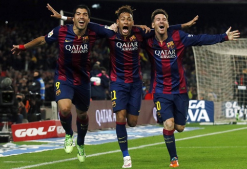 Edmilson: this "Barcelona" attacking trio is the best in the club's history