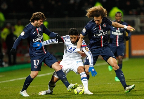 "Lyon" and PSG match ended in a draw, while "Monaco" lost away