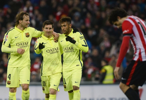 "In a downpour of goals, "Barcelona" crushed the "Athletic" footballers (VIDEO)"