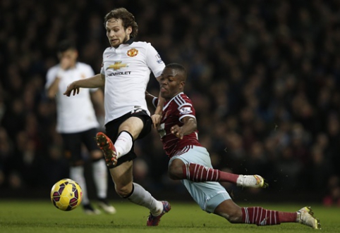 "Man Utd" snatched a draw against "West Ham" at the end of the match (VIDEO)